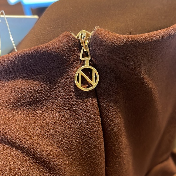 NWT Nookie Scandal Brown Strapless Midi Dress size XS - Picture 10 of 13